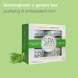 BCL SPA Starter Kit - Lemongrass & Green Tea