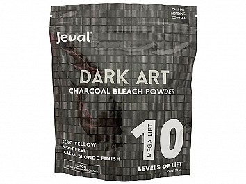 Jeval Dark Art Charcoal Bleach Powder 500g