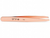 Grip Slanted Tip Claw Tweezer Rose Gold