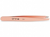 Grip Slanted Tip Tweezer Rose Gold